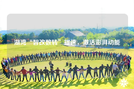 湖灣“智改數(shù)轉(zhuǎn)”提速，激活澎湃動能