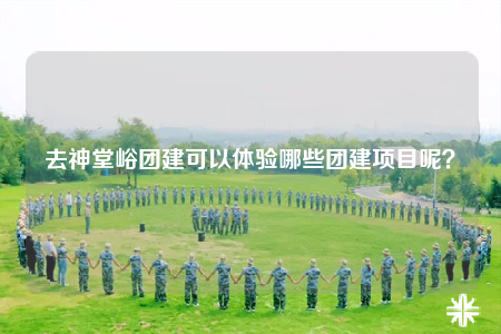 去神堂峪團建可以體驗?zāi)男﹫F建項目呢？