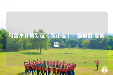 烏魯木齊高新區(qū)（新市區(qū)）：強(qiáng)根基 促團(tuán)建