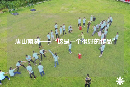 唐山南湖——“這是一個(gè)很好的作品”