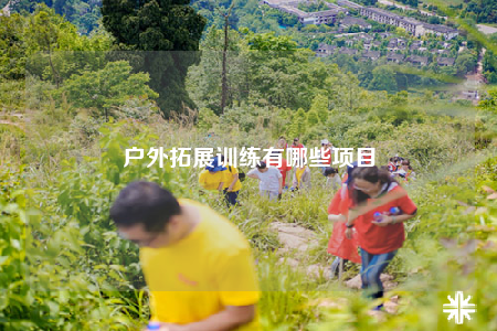 戶外拓展訓(xùn)練有哪些項(xiàng)目