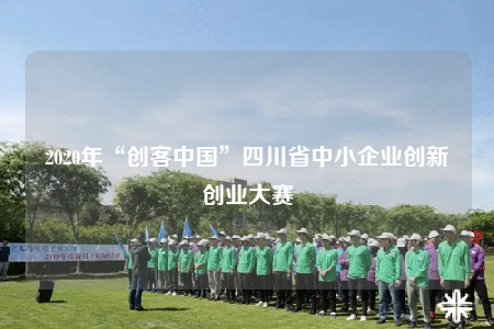2020年“創(chuàng)客中國”四川省中小企業(yè)創(chuàng)新創(chuàng)業(yè)大賽